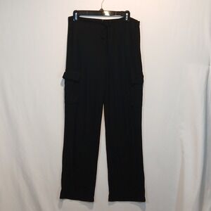 VTG Funky Diva sz M cargo pants liquid knit rave y2k 90s goth fairy industrial